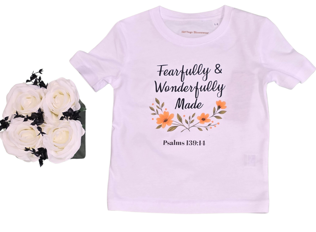 Fearfully & Wonderfully Made Hoodie/T-Shirt Set