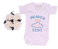 Heaven Sent Christian Family Set – Faith Inspired Baby and Me Outfit