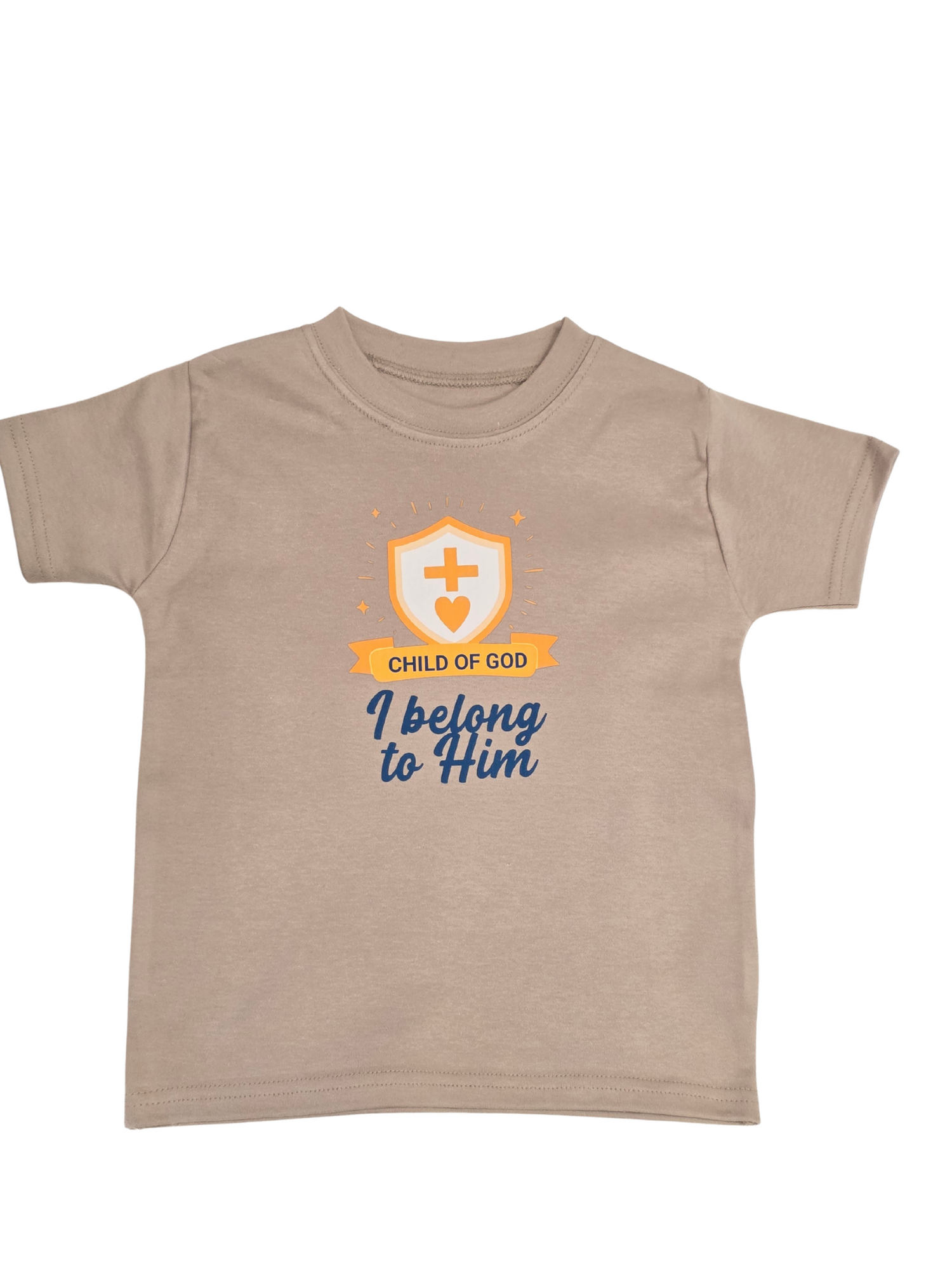 Child of God, I Belong to Him Christian Kids’ T-Shirt – Inspirational Faith Clothing