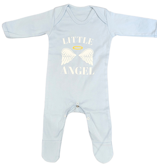 Blessed Guardian & Little Angel Christian Baby & Me Hooded Set – Faith Matching Outfit