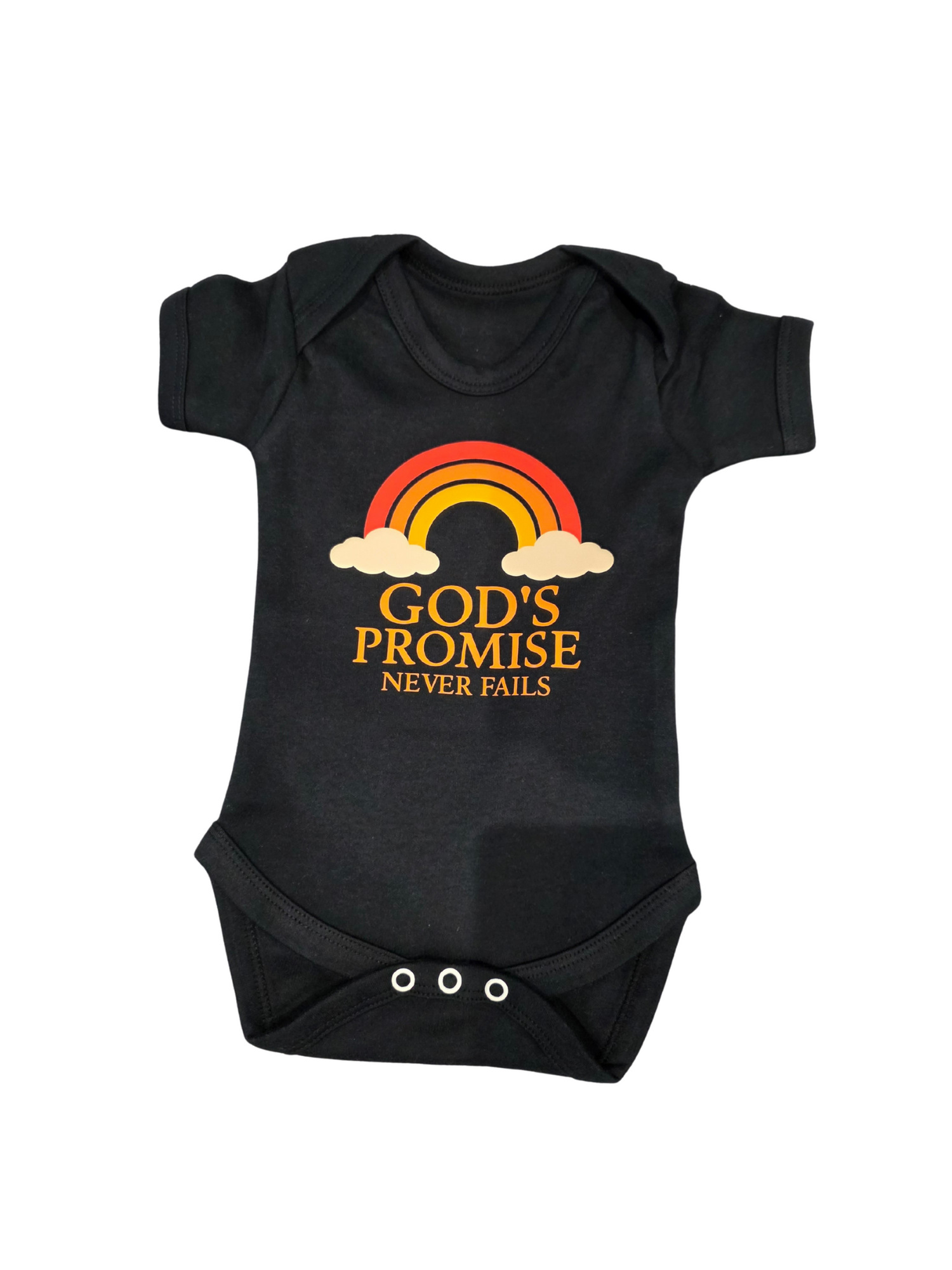 God’s Promise Christian Baby T-Shirt & Bodysuit Set – Faith Clothing Duo