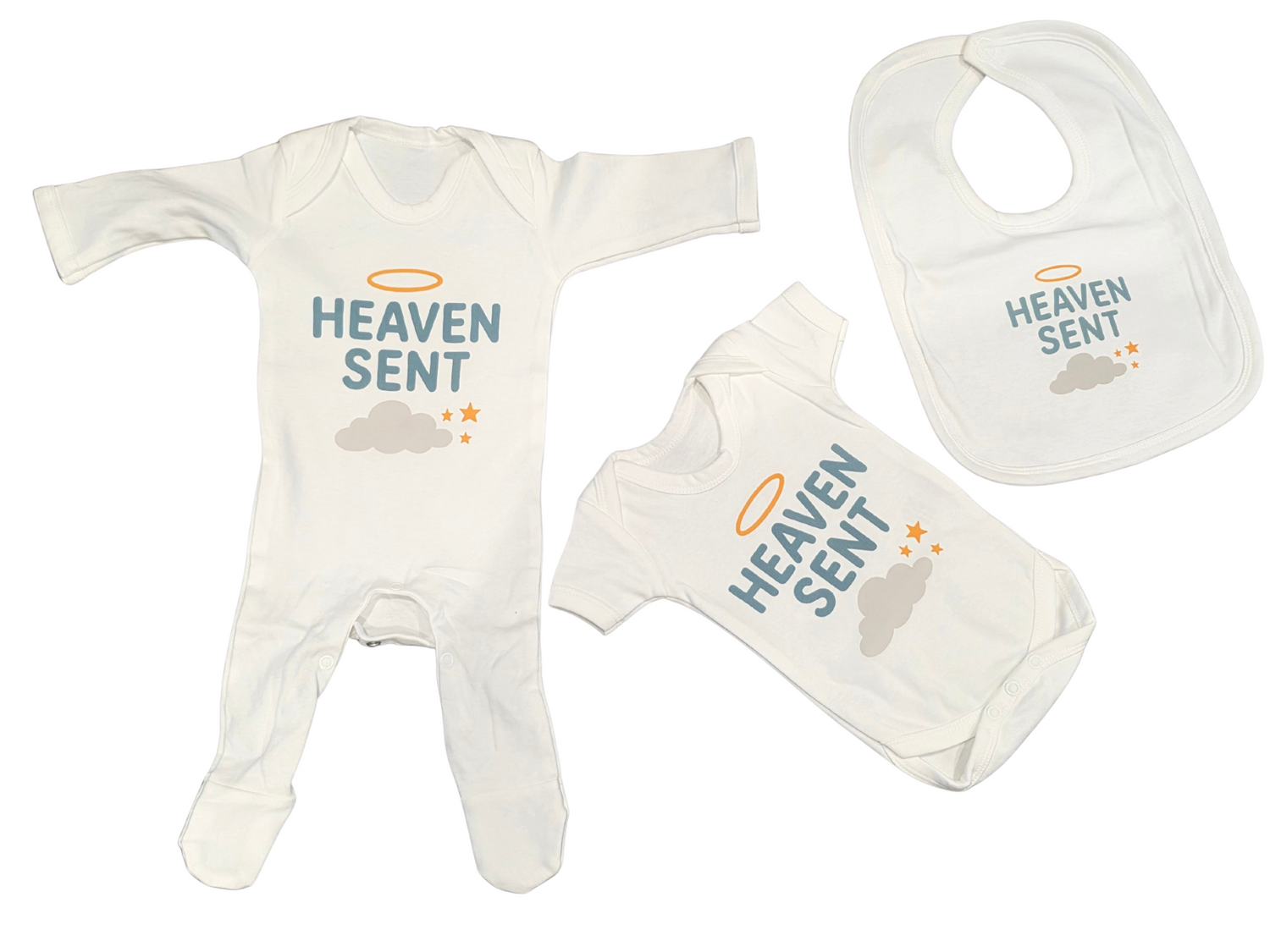 Heaven Sent Christian Baby Set – Faith Inspired baby Outfit