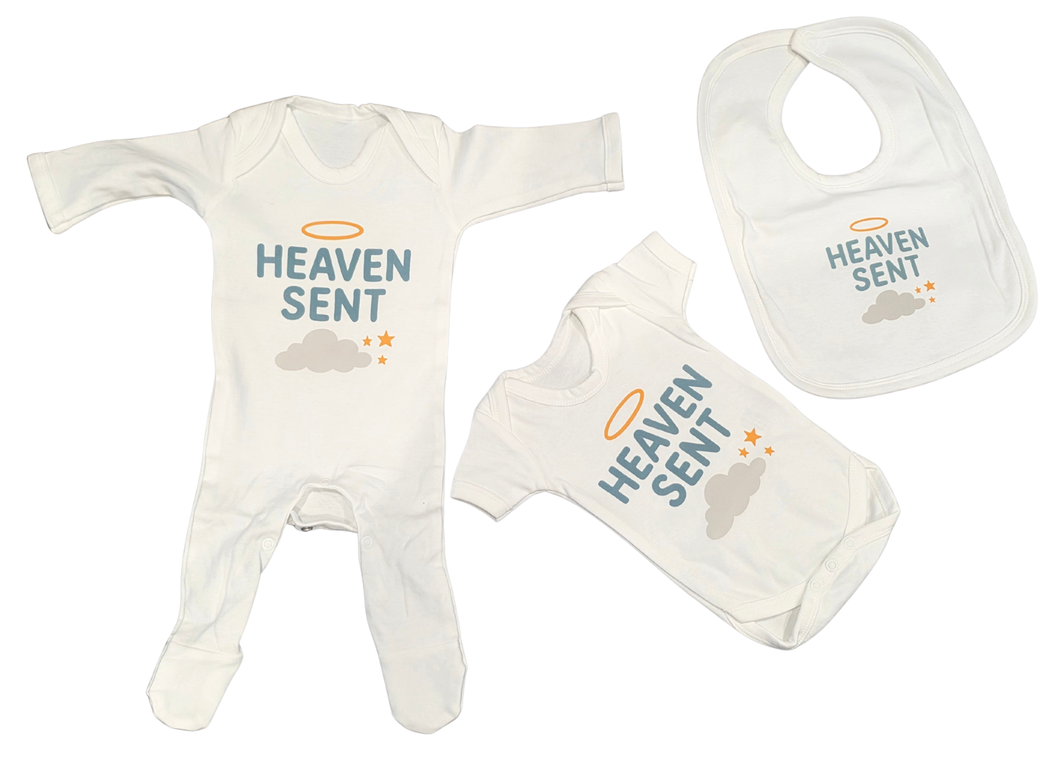 Heaven sent baby set