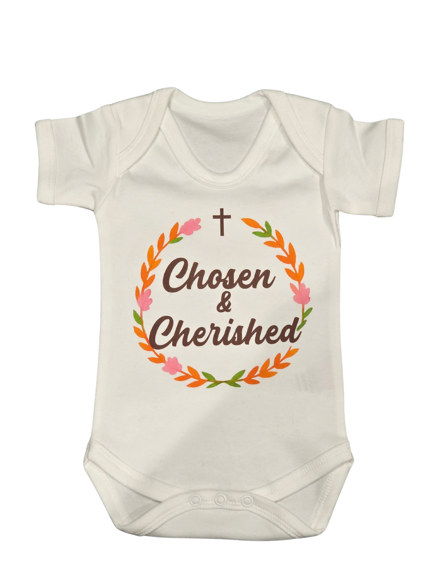Chosen & Cherished Christian Baby Set – Faith Keepsake Outfit