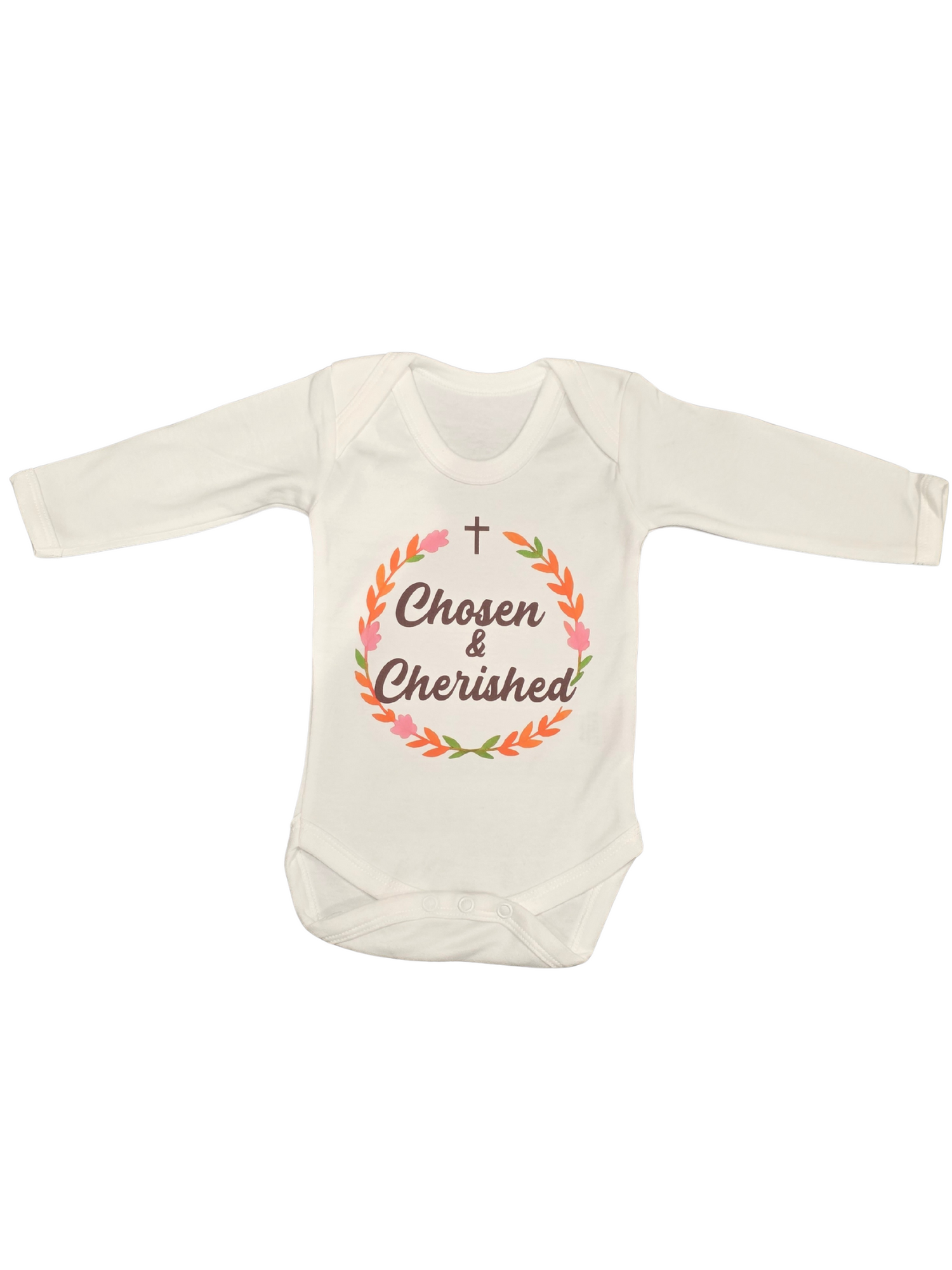 Chosen & Cherished Christian Baby Set – Faith Keepsake Outfit