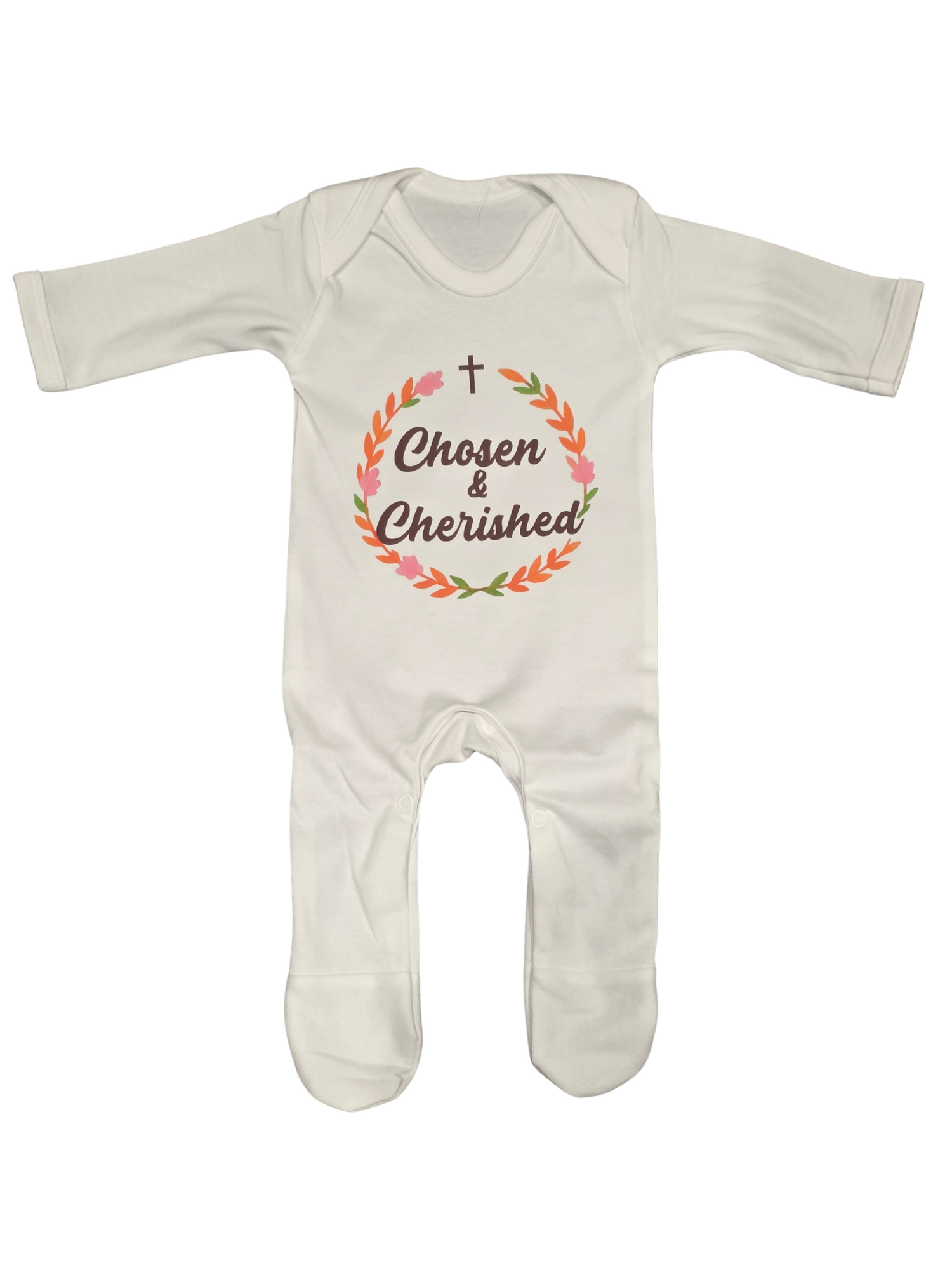 Chosen & Cherished Christian Baby Set – Faith Keepsake Outfit