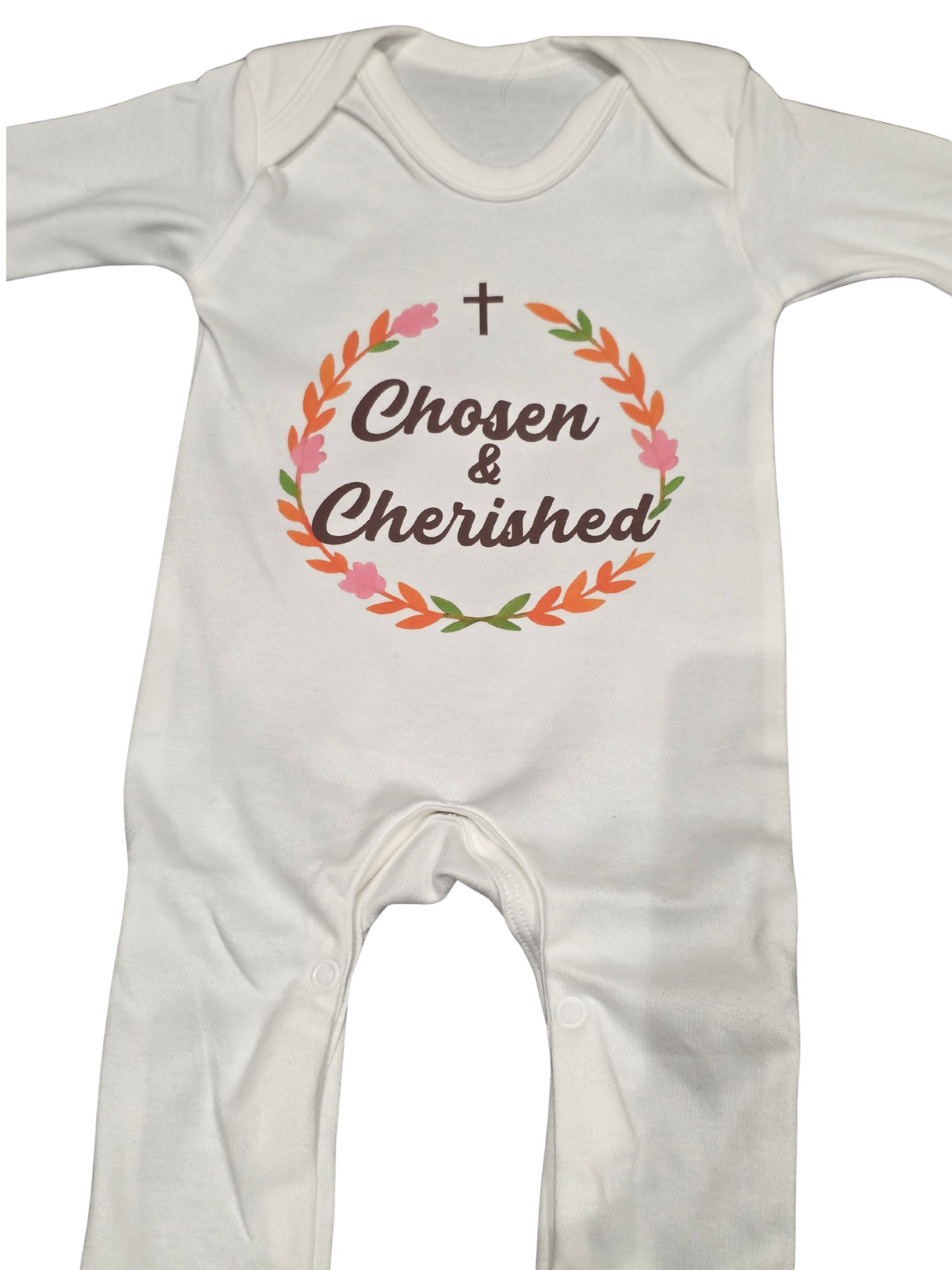 Chosen & Cherished Christian Baby Set – Faith Keepsake Outfit