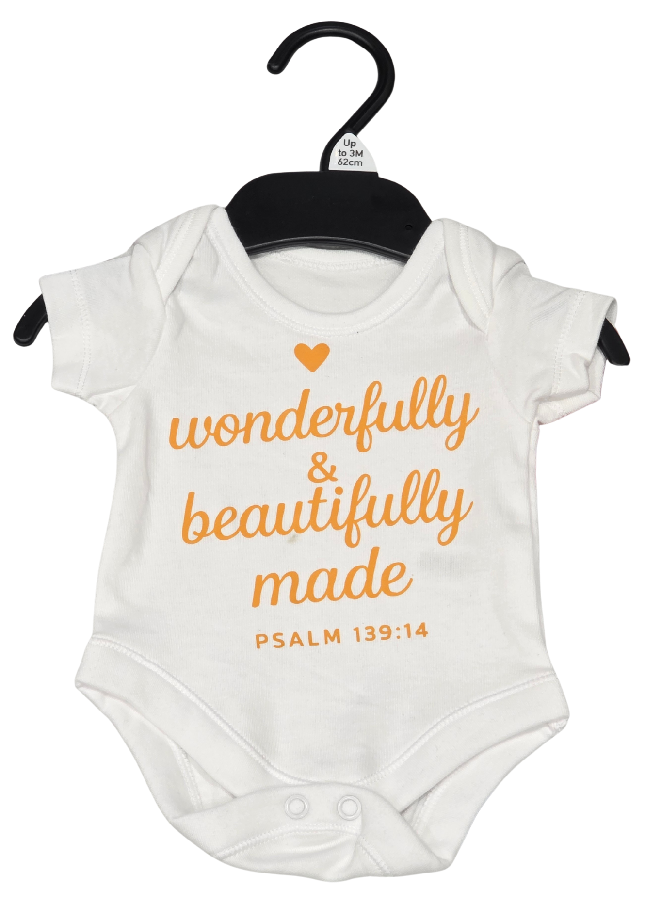 Wonderfully & Beautifully Made Christian Baby Gift Set - Faith Inspired Baby Outfit