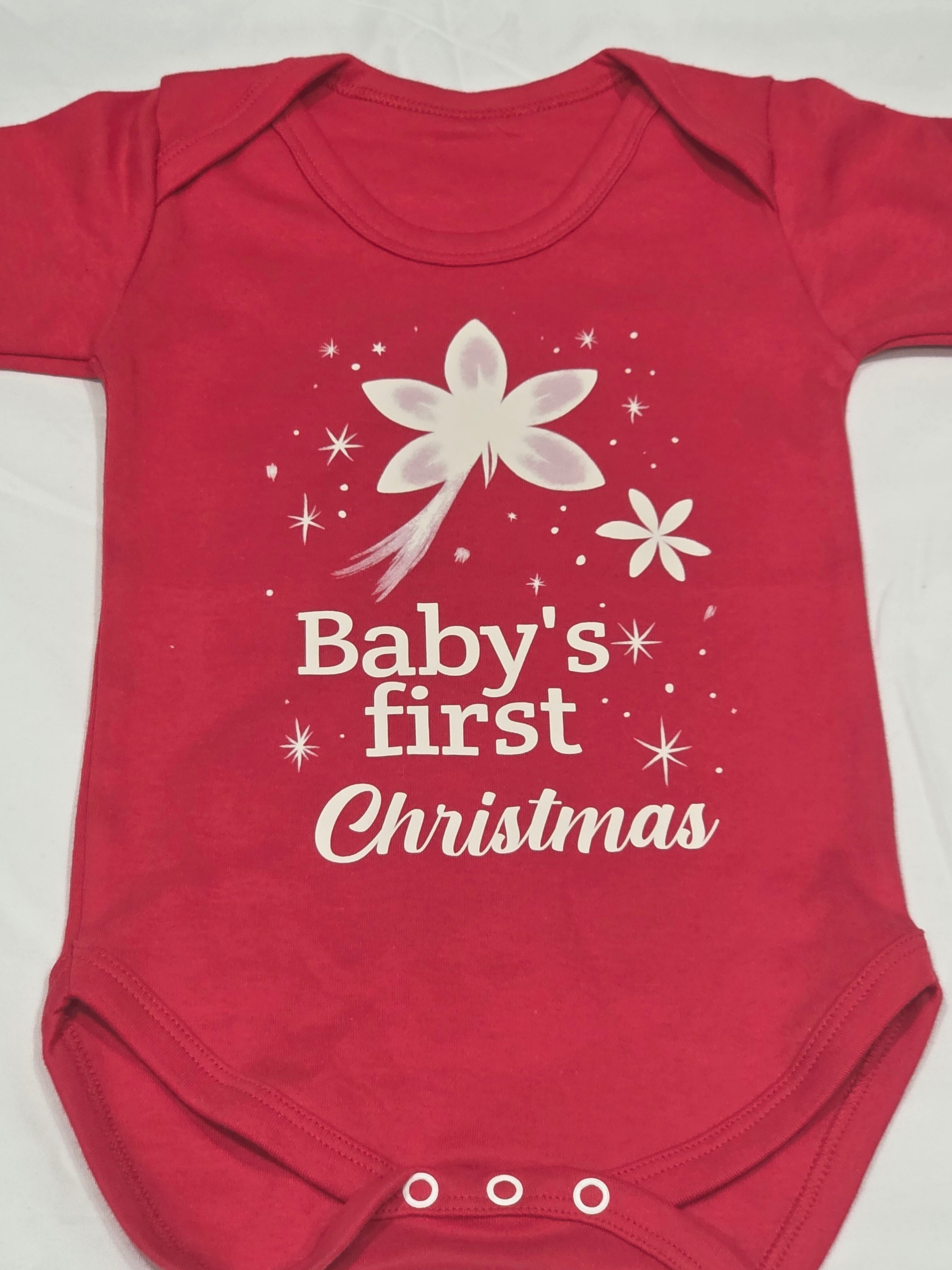 Baby’s First Christmas Bodysuit