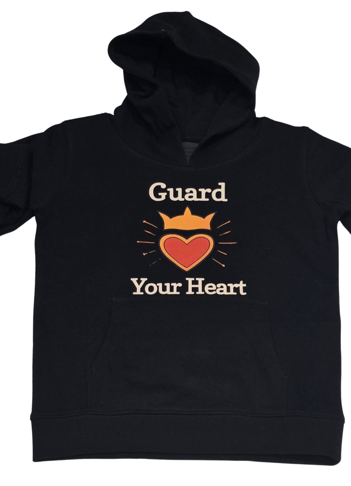 Guard Your Heart Christian Kids Hoodie – 100% Organic Cotton