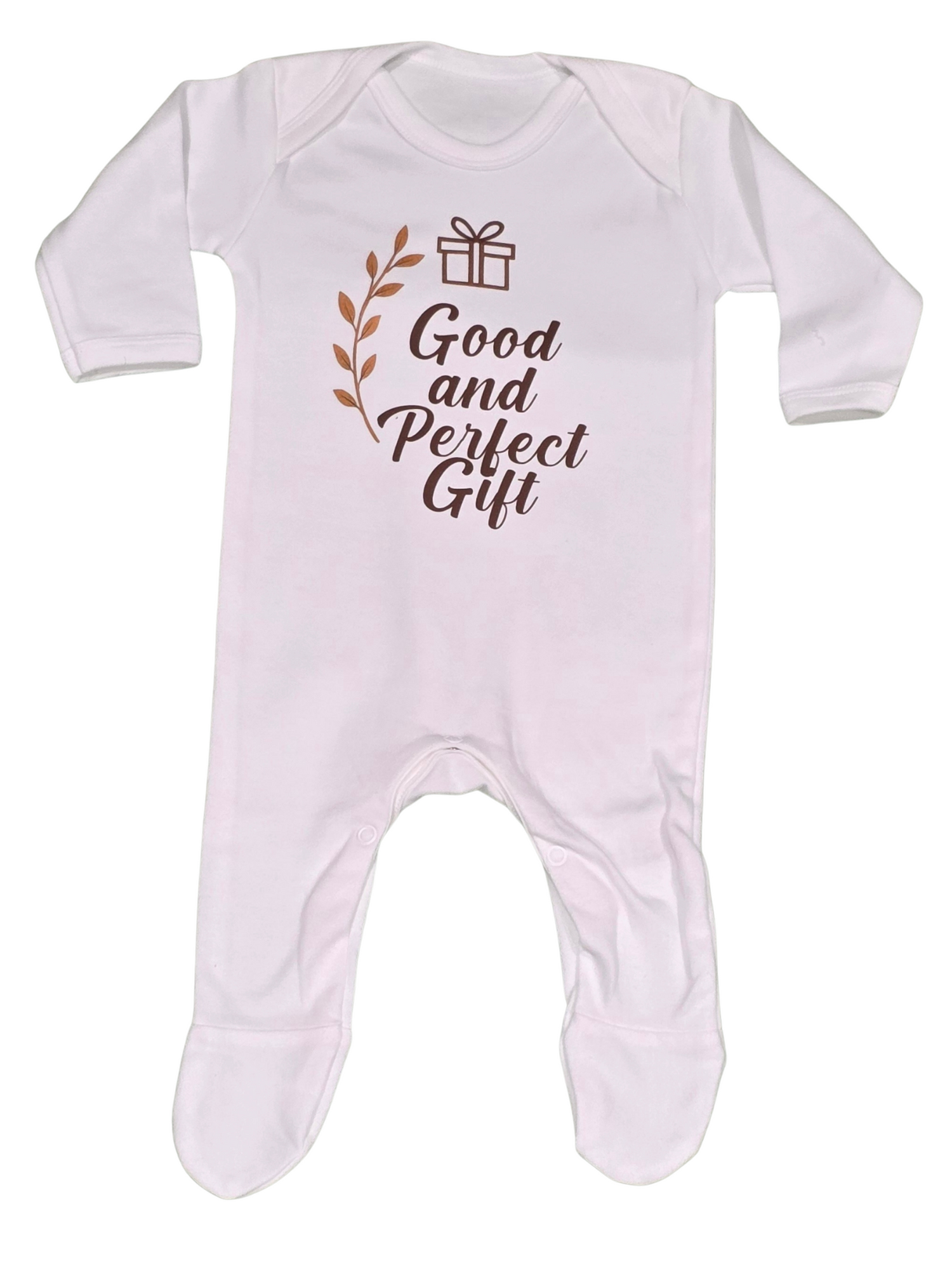 Good and Perfect Gift Christian Baby Clothing Set – Faith-Based Newborn Outfit