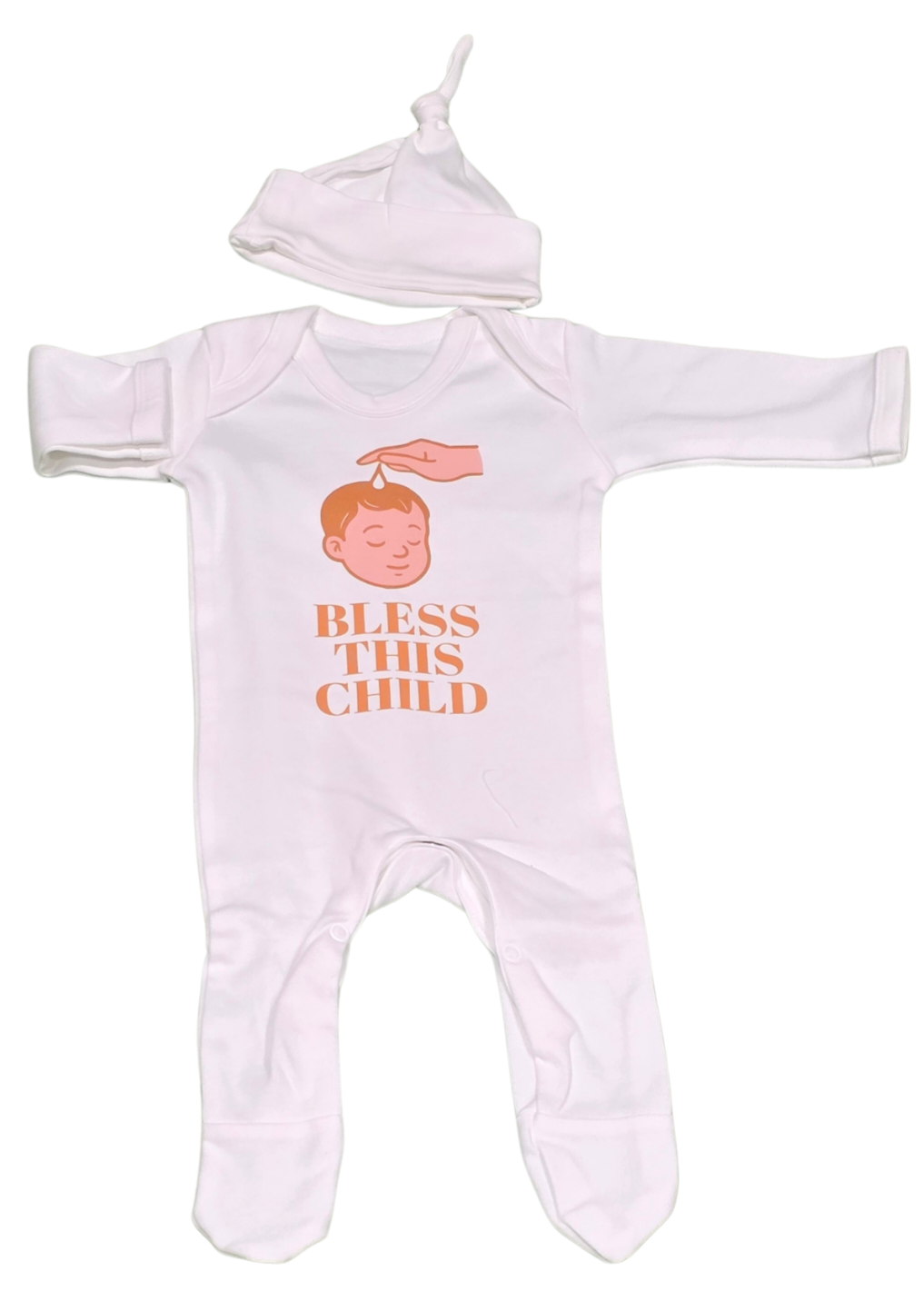 Bless This Child 2-in-1 Set – Baptism/Dedication Outfit