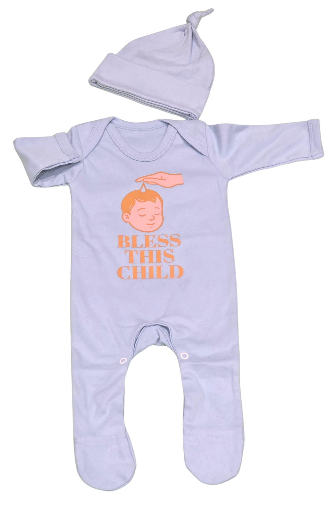 Bless This Child 2-in-1 Set – Baptism/Dedication Outfit