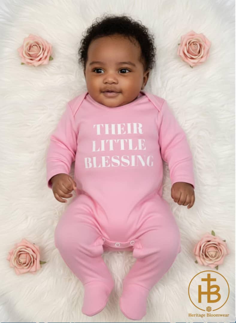 Little Blessing Family Matching Set - Mum, Dad & Baby Christian Outfit