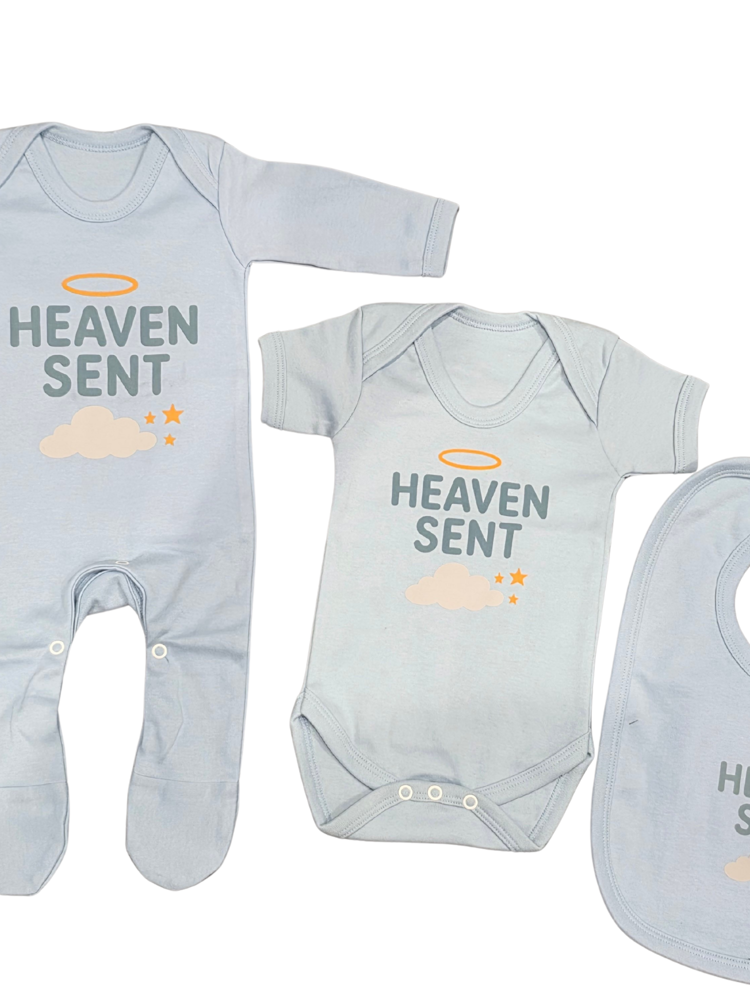 Heaven Sent Christian Baby Set – Faith Inspired baby Outfit