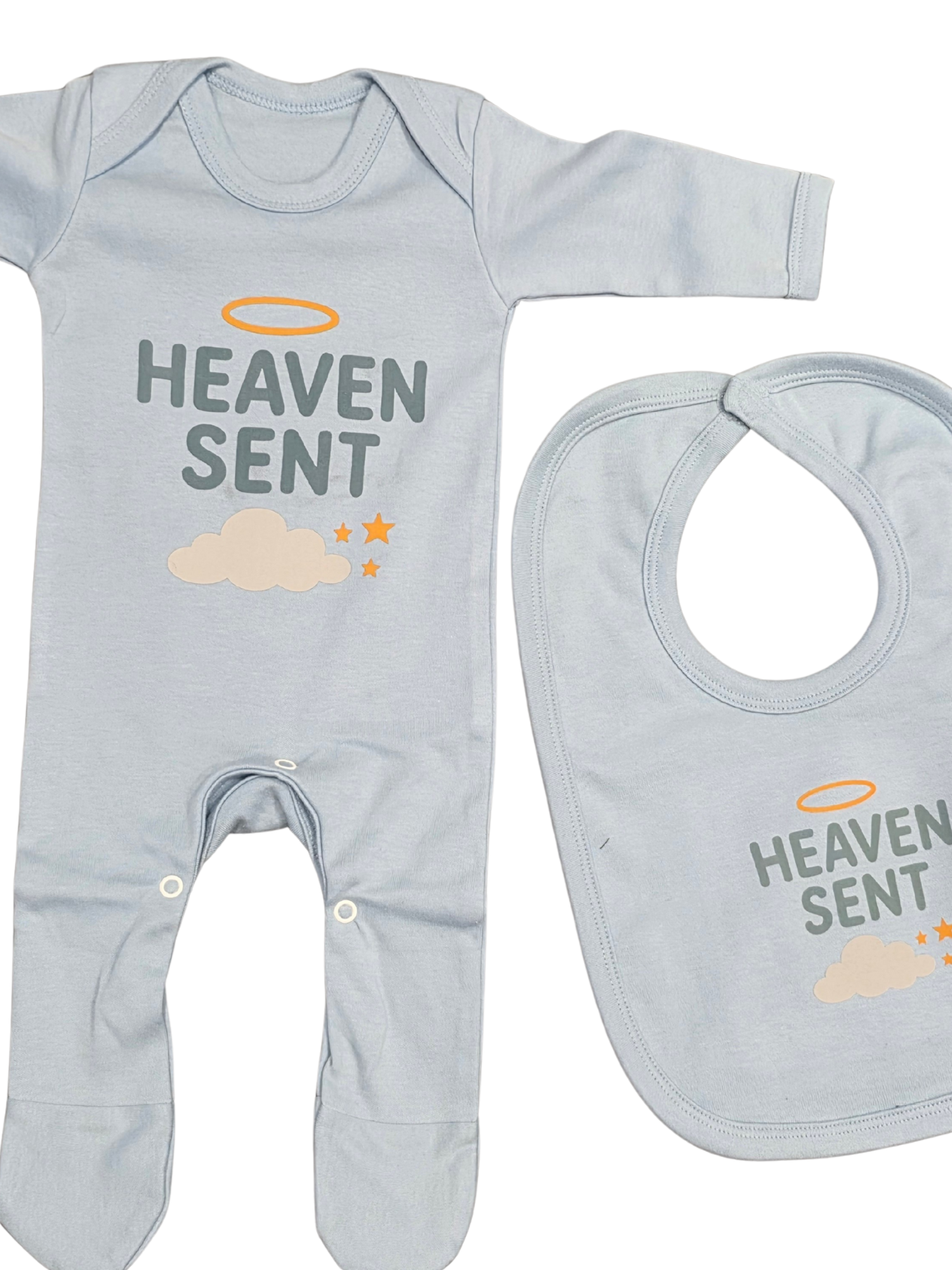 Heaven Sent Christian Baby Set – Faith Inspired baby Outfit