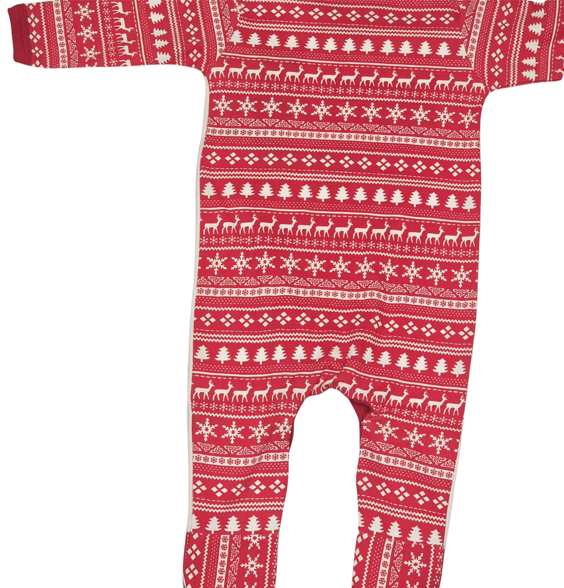 Blessed Christmas Baby Newborn Sleepsuit – Festive Holiday Footed Romper