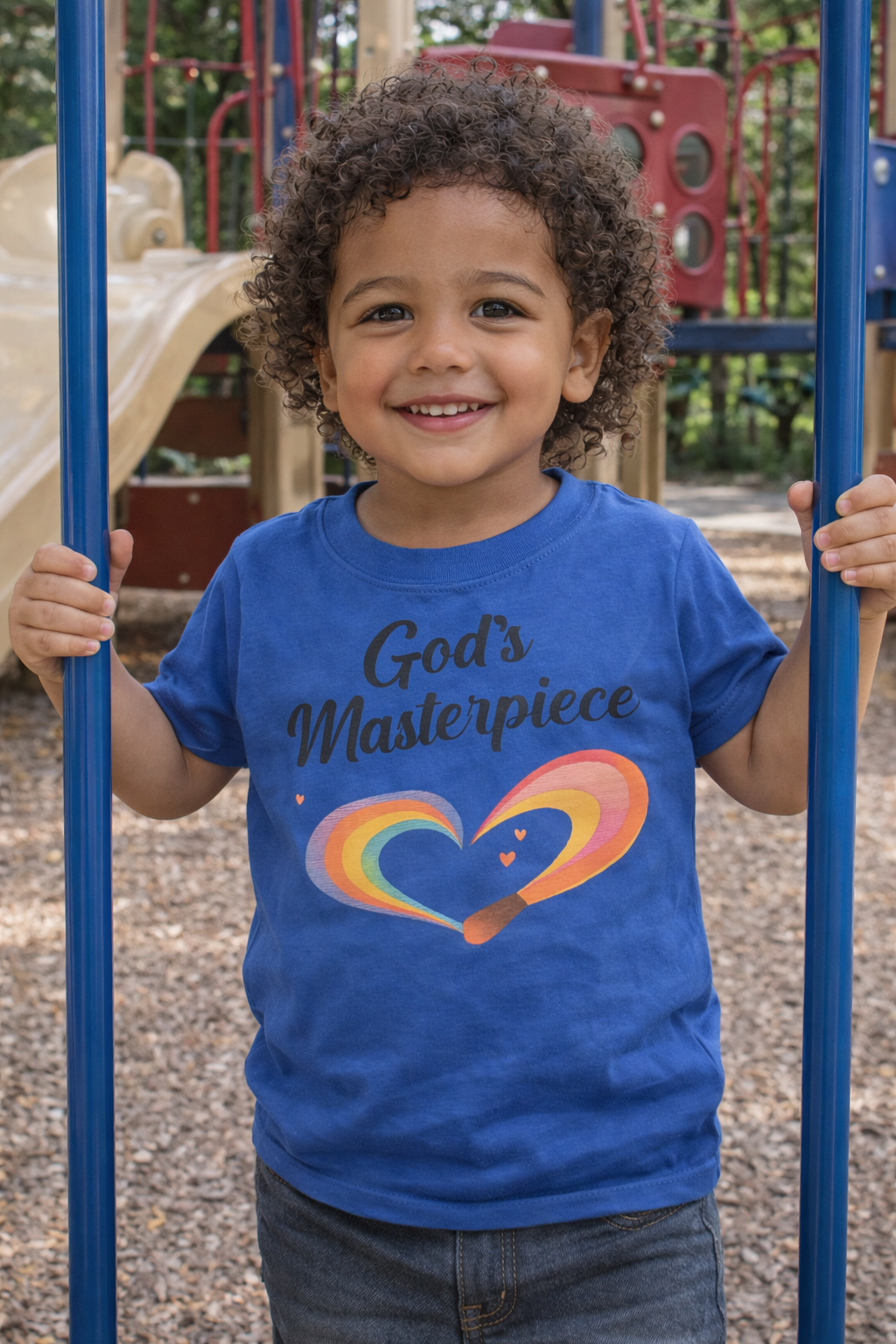 God’s Masterpiece Christian Kids T-Shirt – Multiple Colours