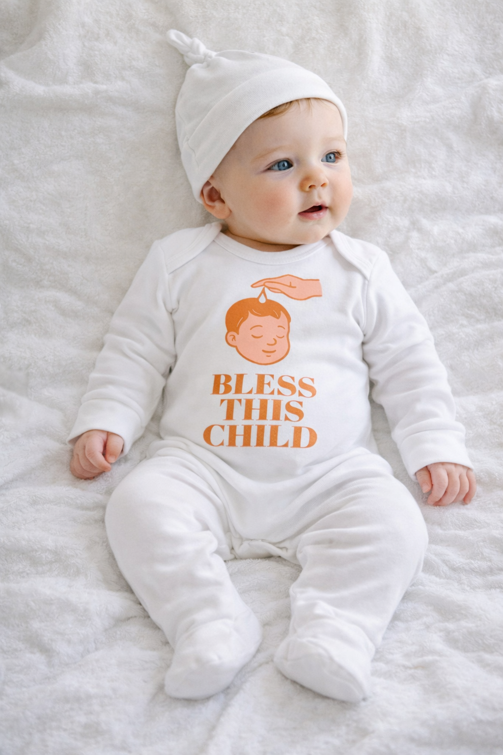 Bless This Child 2-in-1 Set – Baptism/Dedication Outfit