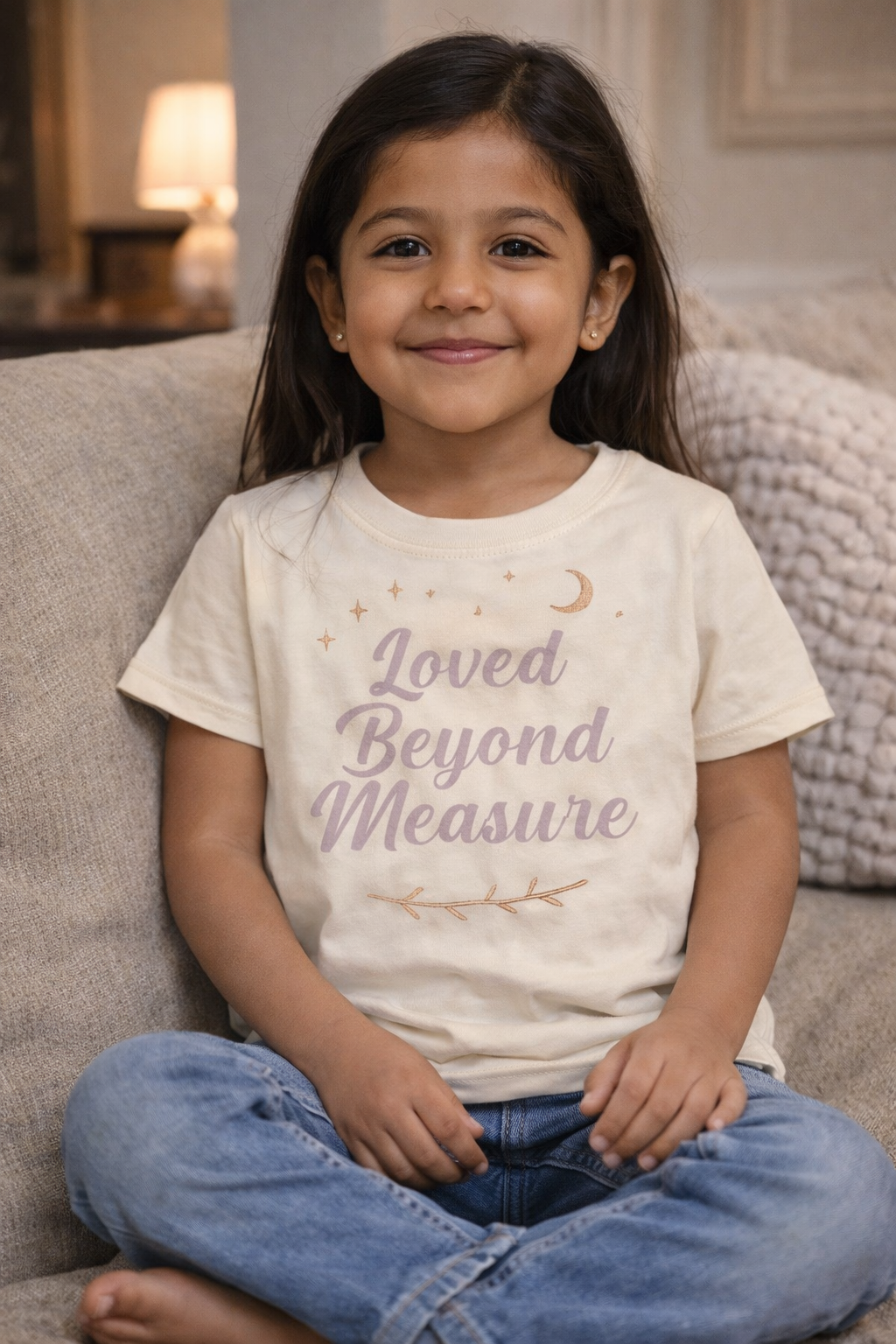 Loved Beyond Measure Christian Kids T-Shirt – Faith-Based Children’s Tee (Three Styles)