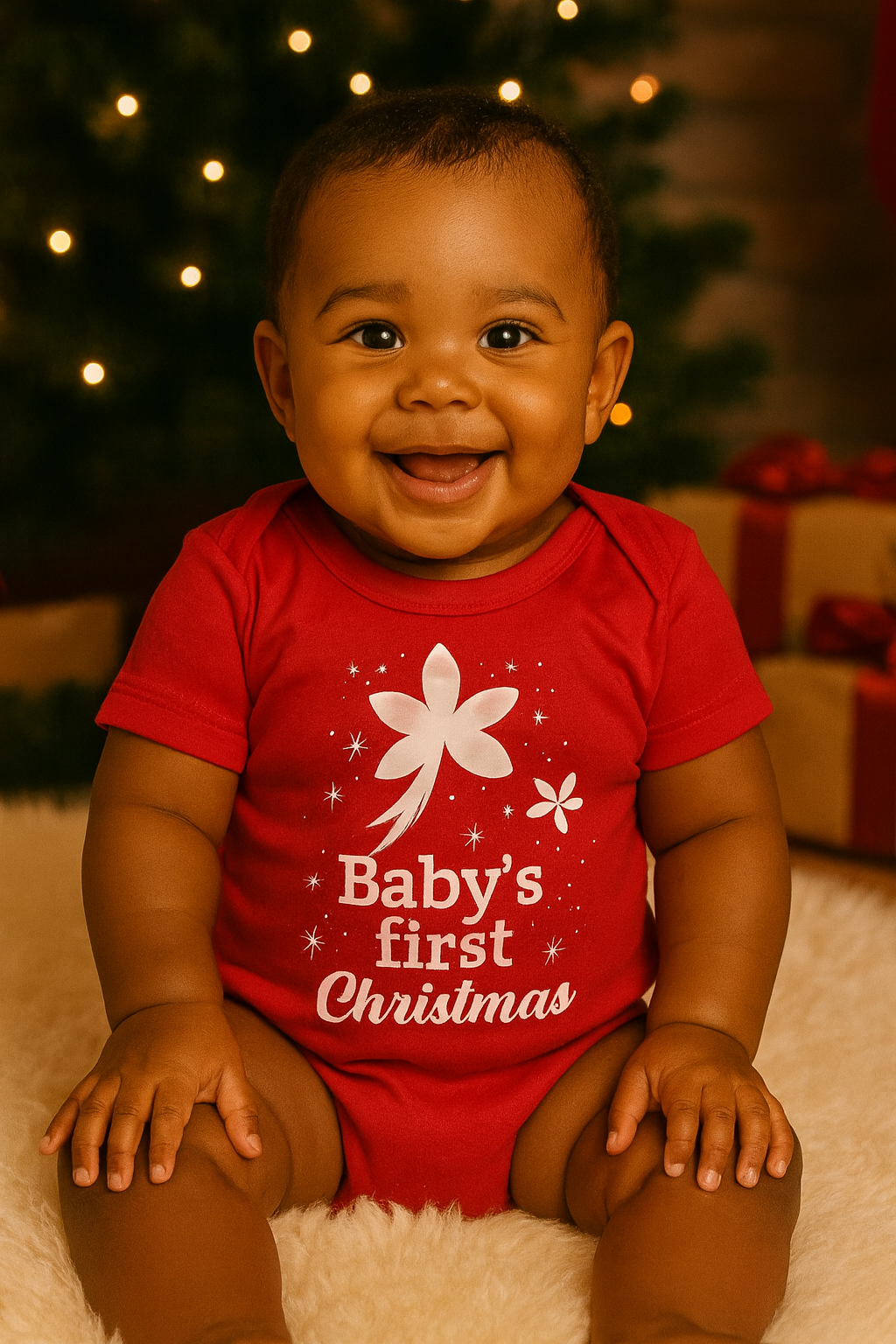 Baby’s First Christmas Bodysuit
