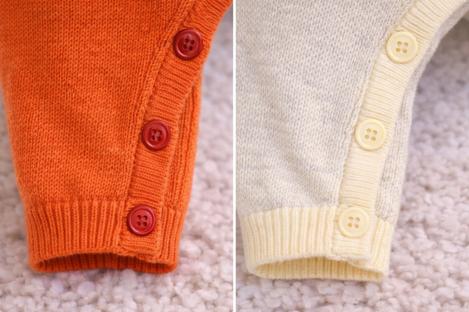 Answered Prayer Knitted Baby Romper – Faith-Based Newborn Outfit (Two Colours)