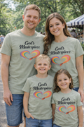 God’s Masterpiece Christian Family T-Shirt Set – Faith-Based Matching Family Outfits